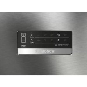 33-1 (1) Bosch Convertible Fridge 269L 3 Star Inverter Frost Free Refrigerator (CTC29S031I, Sparkly Steel)