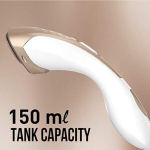 ELEGANCE GARMENT STEAMER (GOLD AND WHITE)