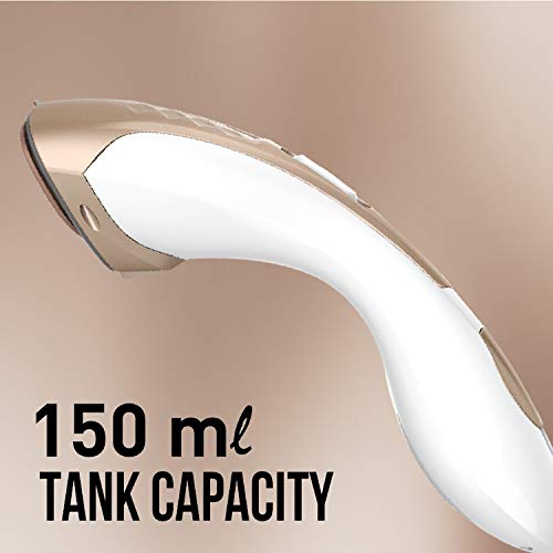 ELEGANCE GARMENT STEAMER (GOLD AND WHITE)