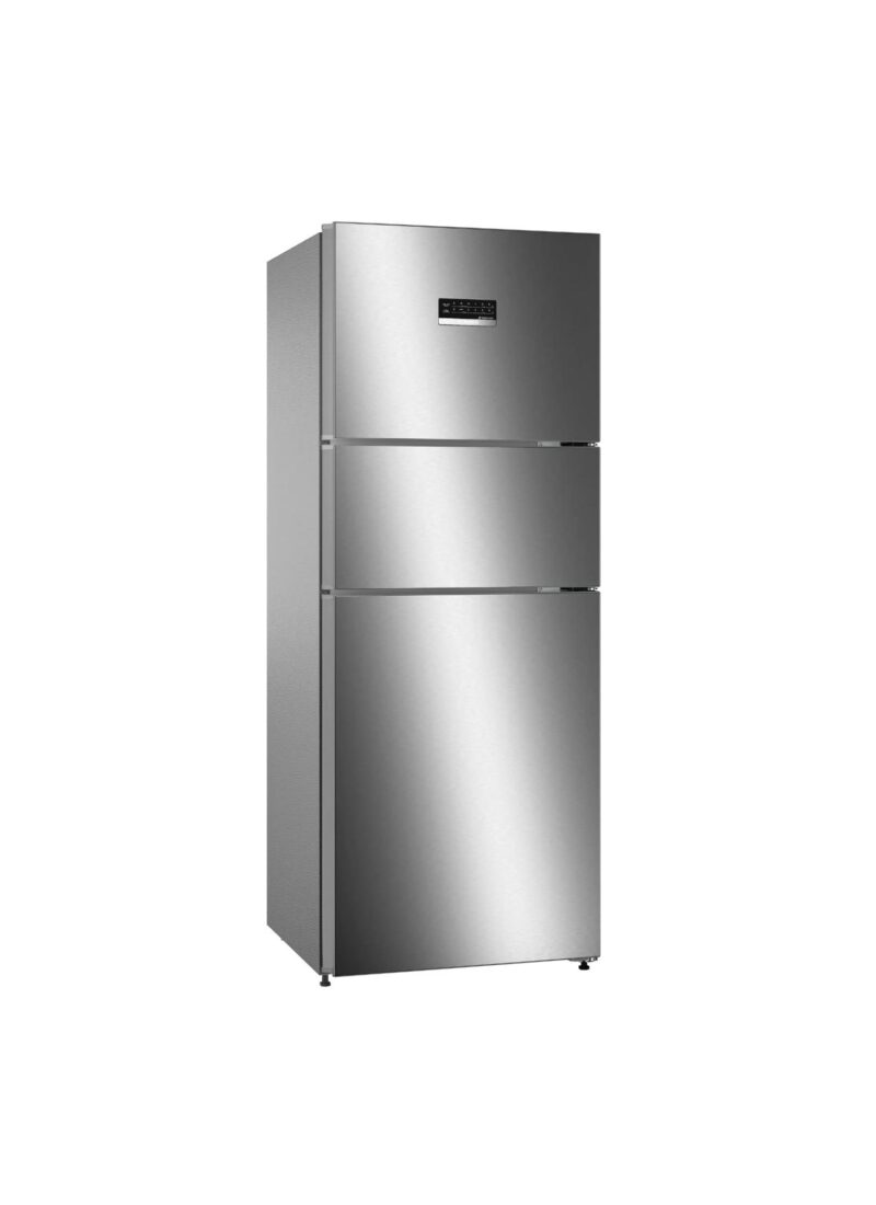 Bosch MaxFlex Convert 332L Inverter Frost Free Triple Door Refrigerator (CMC33K05NI, Black Steel)