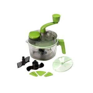Pigeon Tornado Vegetable Chopper  (Turbo food processor Whisker & Atta Kneader Slicing & Dicing Plate set Side Handle)