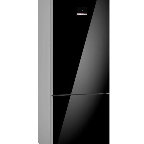 BOSCH  559 Litres 2 Star Frost Free Double Door Bottom Mount Refrigerator(KGN56LB42I, Black)