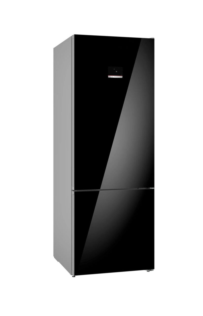 BOSCH  559 Litres 2 Star Frost Free Double Door Bottom Mount Refrigerator(KGN56LB42I, Black)