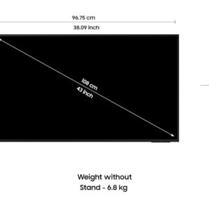 51DVJICjq3L._SL1500_ Samsung 108 cm (43 inches) 4K Ultra HD Smart LED TV UA43DU7000KLXL