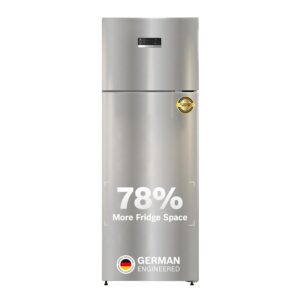 Bosch 243L 3 Star Frost Free Refrigerator, Convertible(CTC27S031I, Silver Inox))