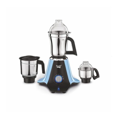 Preethi Taurus Pro Mg-259 Mixer Grinder, 1000 Watt, 3 Jars, (Blue-Black)