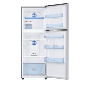 Samsung 301L 2 Star Inverter Frost-Free Convertible 5 In 1 Double Door Refrigerator (RT34C4522S8, Elegant Inox)