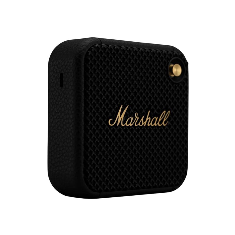 Marshall Willen 10 W Portable Bluetooth Speaker - Black & Brass