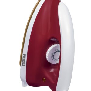 USHA EI Goliath Heavy Weight 1200-Watt Dry Iron, 1.8 Kg(Red), 1200 Watt