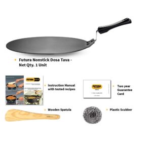 Hawkins Futura Nonstick Dosa Tawa, Diameter 33 cm