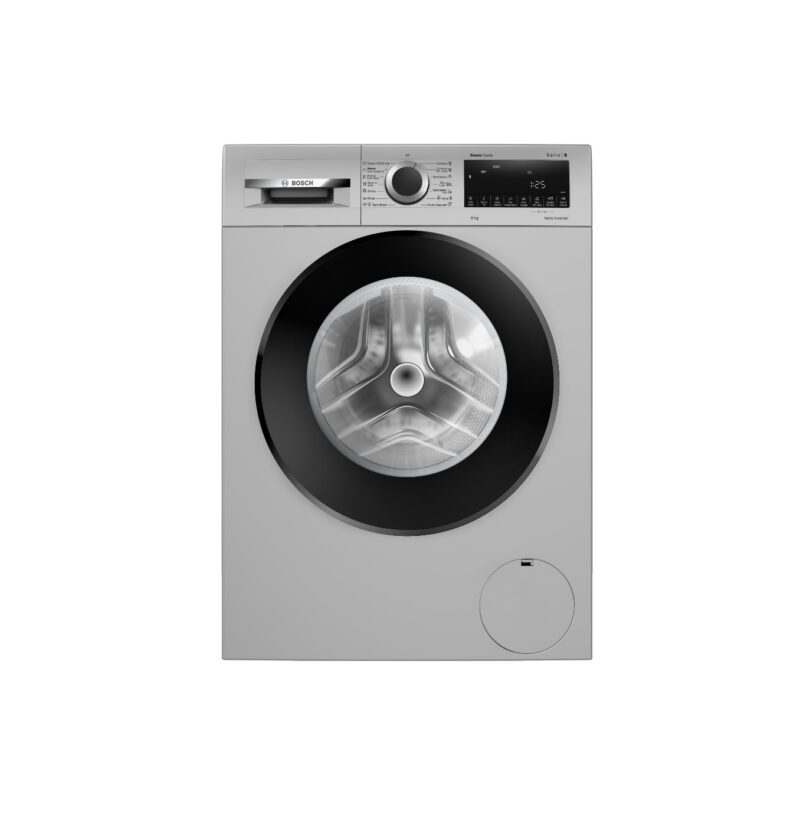 Bosch 9 kg Front Load Fully Automatic Washing Machine(WGA1420SIN, SILVER))
