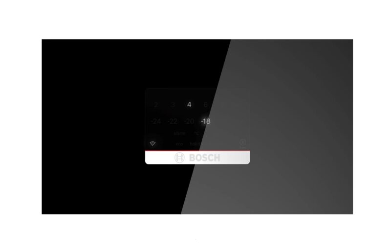 BOSCH  559 Litres 2 Star Frost Free Double Door Bottom Mount Refrigerator(KGN56LB42I, Black)