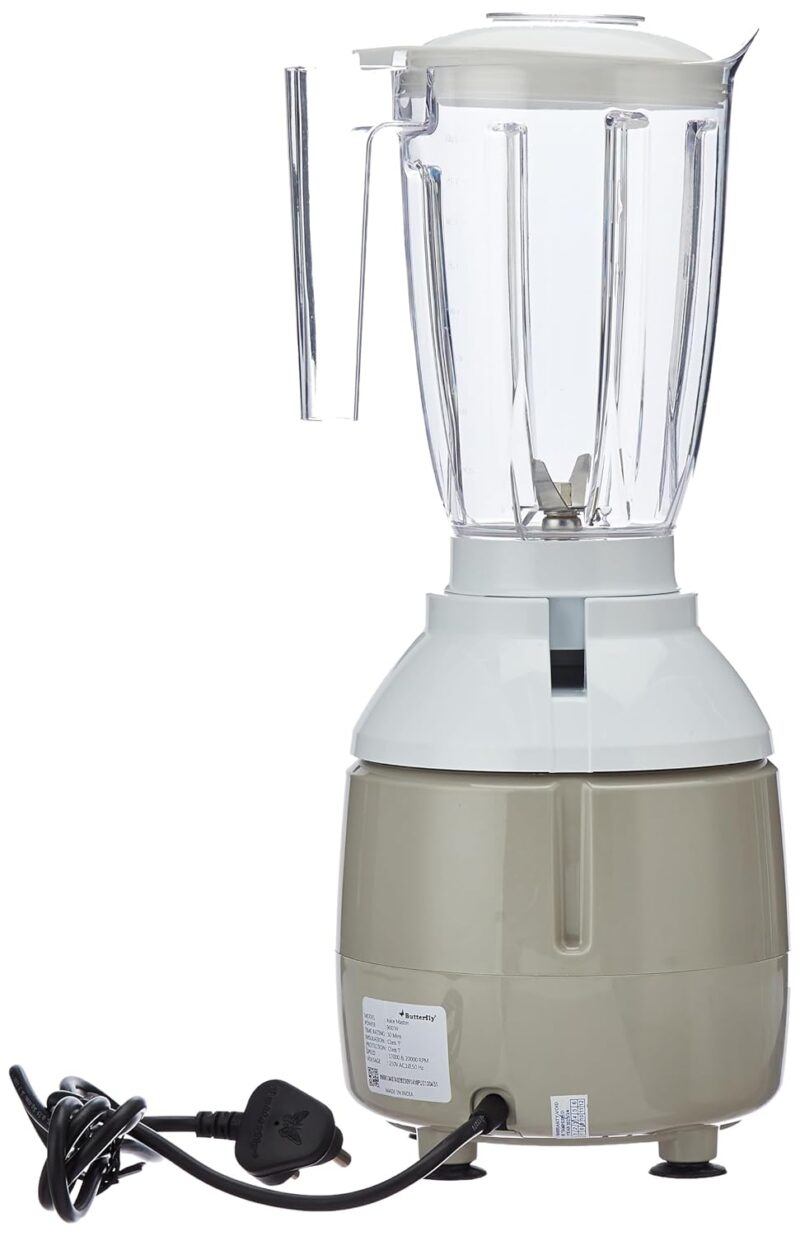 Butterfly Juice Master 900 W, 2 Jars (Each 2 Ltr), Garlic Grey