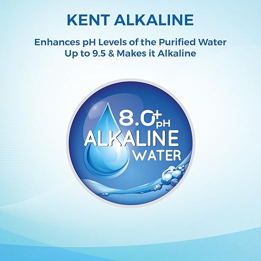 KENT Maxx Alkaline-B | Smart Alkaline Technology | Multiple Purification Process UV + UF + Alkaline