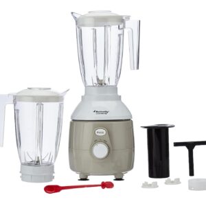 Butterfly Juice Master 900 W, 2 Jars (Each 2 Ltr), Garlic Grey