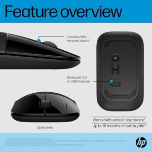 HP Z3700 Dual Black Mouse