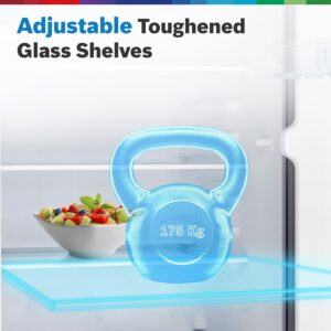 Bosch 243L 3 Star Frost Free Refrigerator, Convertible(CTC27S031I, Silver Inox))