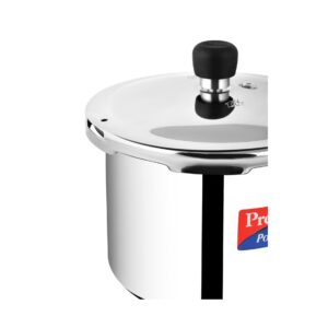 Prestige Popular Stainless Steel Outer Lid Pressure Cooker, 3 Litres, Silver