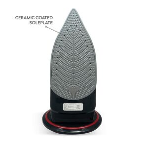 Mr. Light 1250W Cordless Steam Iron with Coated Ceramic Soleplate