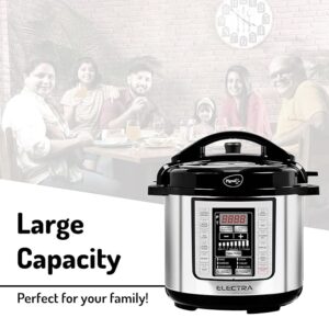 Pigeon By Stovekraft Electra Smart 3 Litre Electric Pressure Cooker with Digital Display