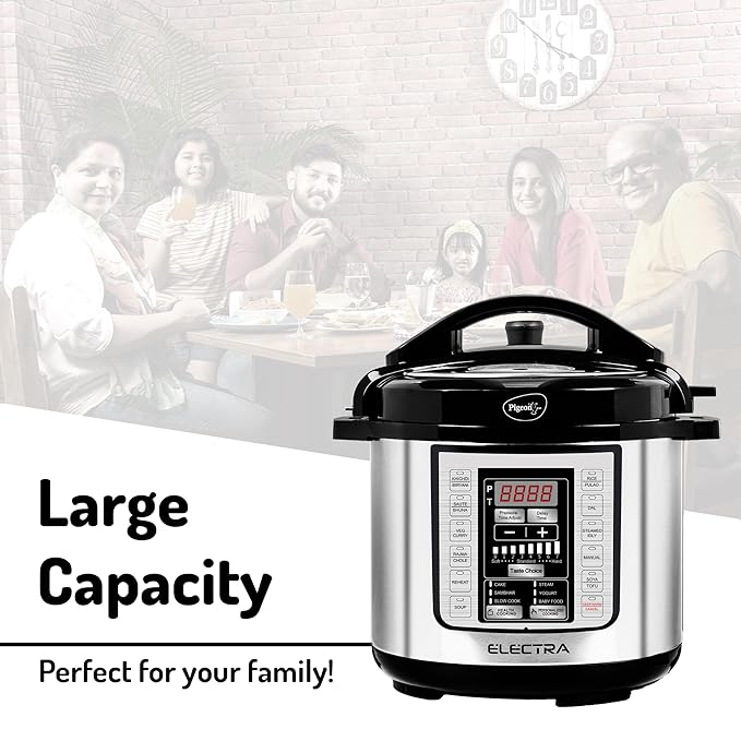 81Y63NMcvPL._SX679_ Pigeon By Stovekraft Electra Smart 6 Litre Electric Pressure Cooker with Digital Display