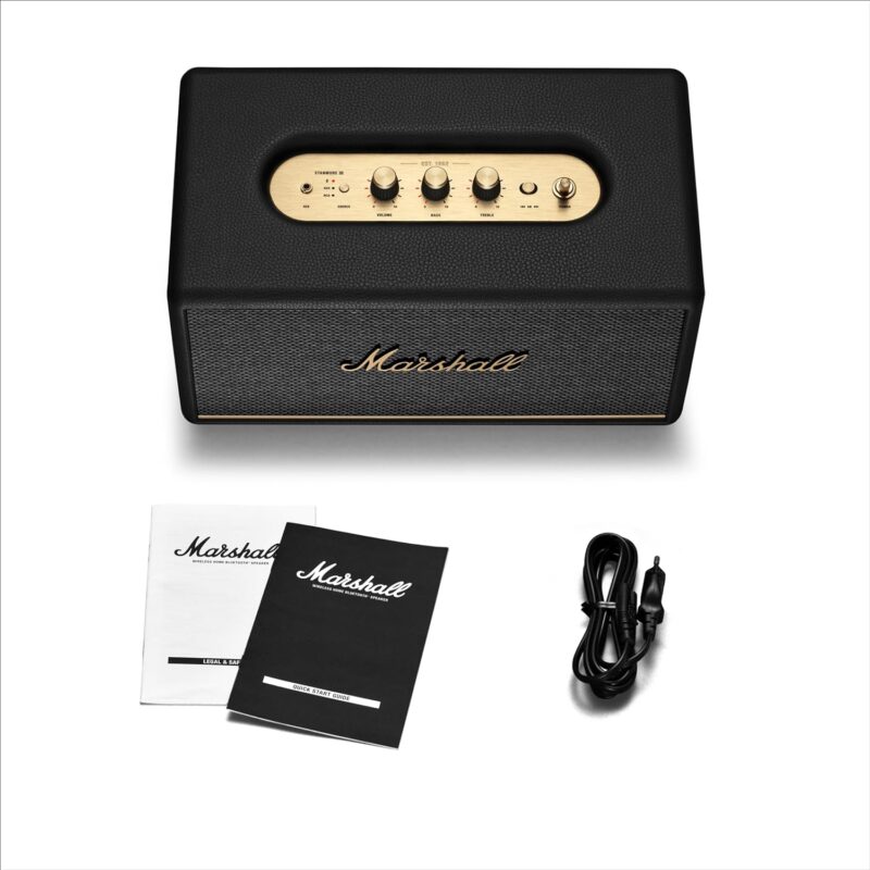 Marshall Stanmore III Bluetooth Wireless Powered Speaker (Black)