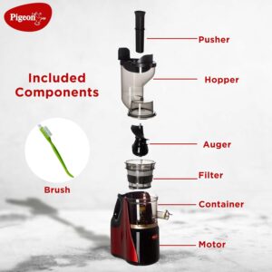 Pigeon Slow Cold Press Juicer 150 Watts (100% Copper Motor )
