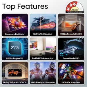 TOSHIBA 254 cm (100 inches) Z570RP Series 4K Ultra HD Smart QLED TV 100Z570RP