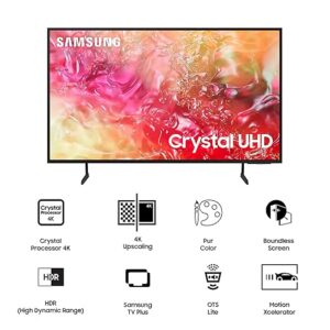Samsung 108 cm (43 inches) 4K Ultra HD Smart LED TV UA43DU7660KLXL