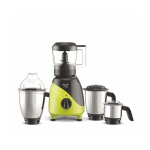 Preethi Peppy Pro MG 247, 750 Watts, 4 Jars with Unique Rapid 10 Chopping Jar(Green/Black)