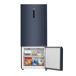 Haier 445 L, 2 Star, Convertible 14-in-1 Triple Inverter & Fan Motor Technology, with Display Frost Free Double Door Refrigerator (HRB-4952BGK-P )