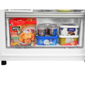 Haier 445 L, 2 Star, Convertible 14-in-1 Triple Inverter & Fan Motor Technology, with Display Frost Free Double Door Refrigerator (HRB-4952BGK-P )