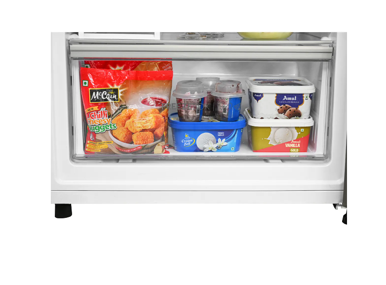 Haier 445 L, 2 Star, Convertible 14-in-1 Triple Inverter & Fan Motor Technology, with Display Frost Free Double Door Refrigerator (HRB-4952BGK-P )