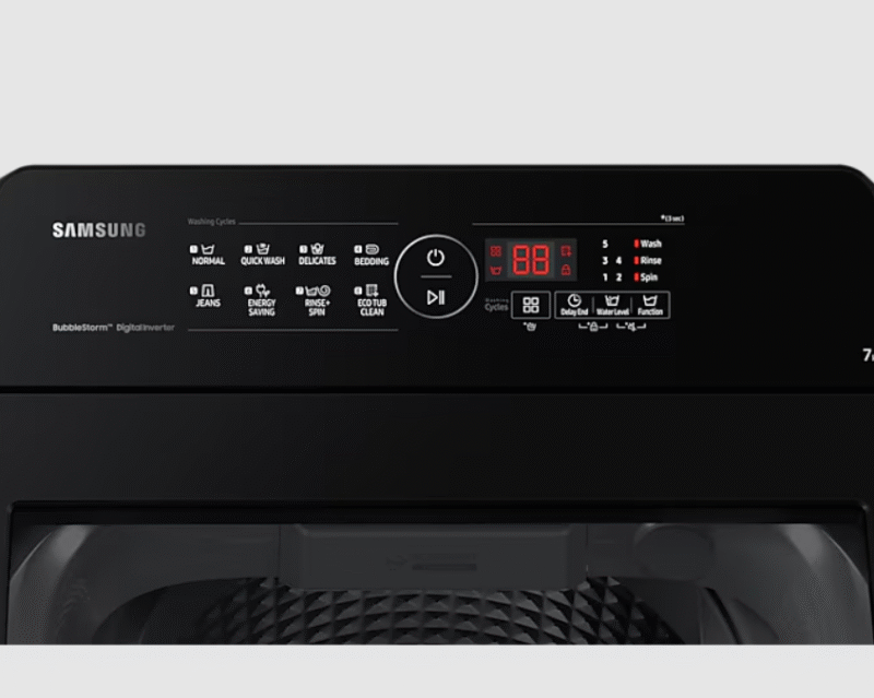 7.0 kg Ecobubble Top Load Washing Machine, WA70BG4441BG