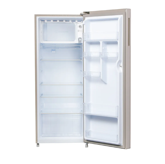 Haier 190 L, 5 Star, Inox Steel Finish Direct Cool Single Door Refrigerator (HRD-2105BIS-P)