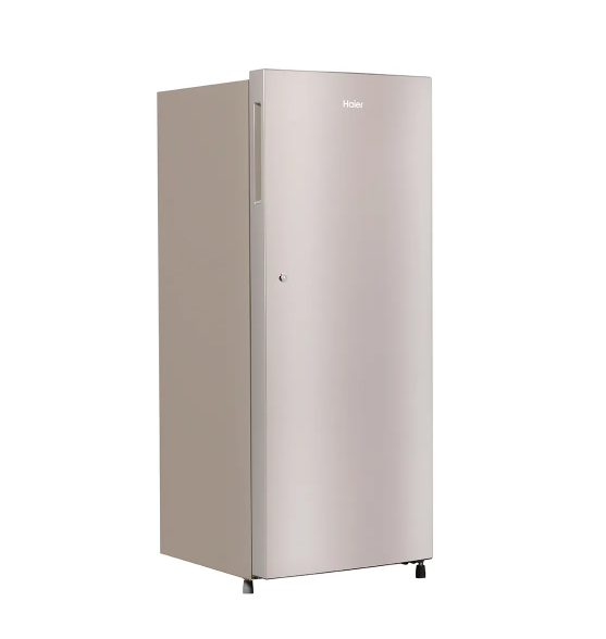 Haier 215 L, 3 Star, Inox Steel Finish Direct Cool Single Door Refrigerator (HRD-2353BIS-P)