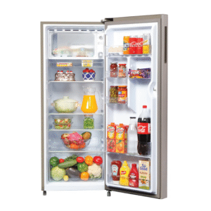 Haier 215 L, 3 Star, Inox Steel Finish Direct Cool Single Door Refrigerator (HRD-2353BIS-P)
