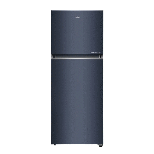 Haier 328L, 2 Star,Double Door, Graphite Black Finish Top Mount Frost Free Refrigerator (HRF-3782BGK-P)