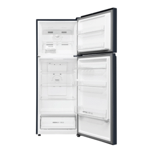 Haier 328L, 2 Star,Double Door, Graphite Black Finish Top Mount Frost Free Refrigerator (HRF-3782BGK-P)