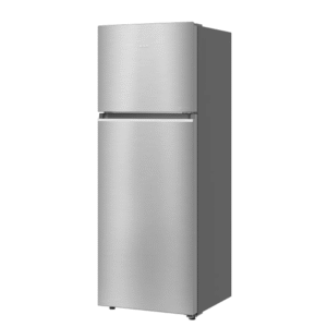 Haier 358L, 3 Star, Double Door,Inox Steel Finish Top Mount Frost Free Refrigerator (HRF-4083BIS-P)