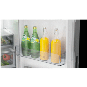 Haier 358L, 3 Star, Double Door,Inox Steel Finish Top Mount Frost Free Refrigerator (HRF-4083BIS-P)