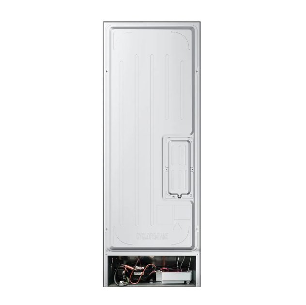 Haier 358L, 3 Star, Double Door,Inox Steel Finish Top Mount Frost Free Refrigerator (HRF-4083BIS-P)