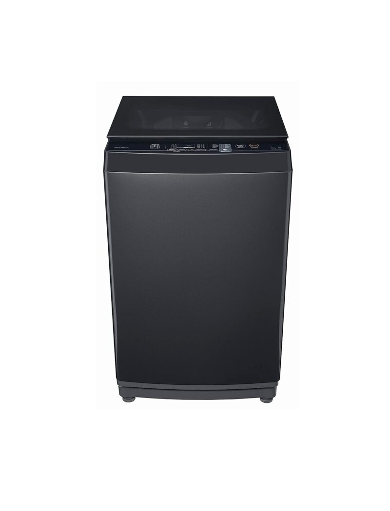 TOSHIBA 9 Kg 5 Star Inverter Fully Automatic Top Loading Washing Machine (AW-DJ1000F-IND, Grey)