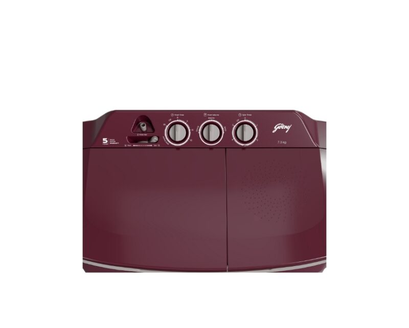 GODREJ SEMI AUTOMATIC WASHING MACHINES WSEDGE CLS 75 5.0 PRA MNRD(SD00489)7.5 KG
