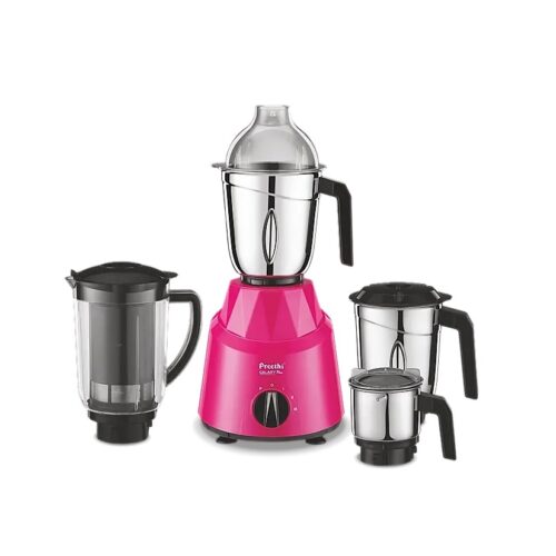 Preethi Galaxy Plus Mixer Grinder750 Watt, 4 Jar (BLACK)