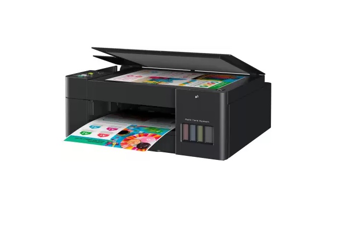 brother DCP-T420W Multi-function WiFi Color Ink Tank Printer (Borderless Printing)  (4 Ink Bottles Included)