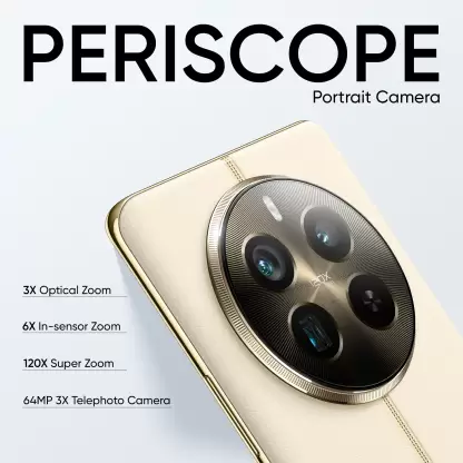 realme 12 Pro+ 5G (Navigator Beige, 12GB RAM, 256GB Storage)