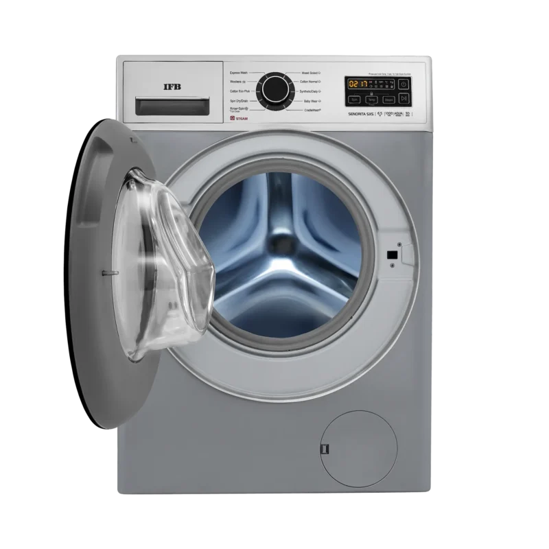 IFB Senorita SXS 6510 Front Load Washing Machine 6.5 kg | 1000 rpm | Silver