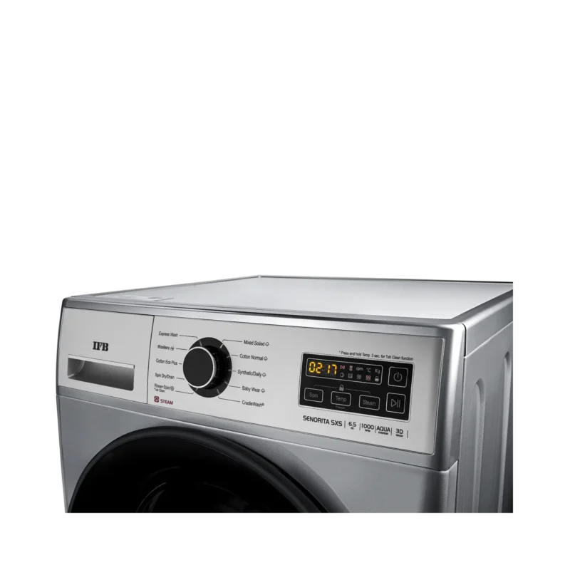 IFB Senorita SXS 6510 Front Load Washing Machine 6.5 kg | 1000 rpm | Silver