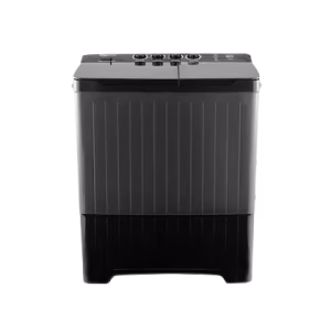 BPL Semi Automatic Top Loading Washing Machine | 8 kg | Grey & Black | BWS-N80ETBKD